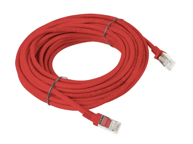 Кабел, Lanberg patch cord CAT.6 15m, red - image 1