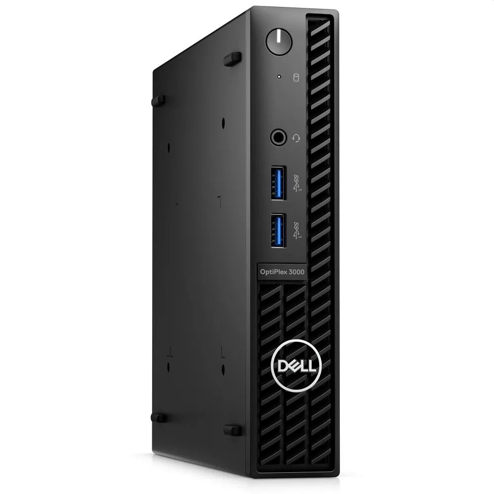 Настолен компютър, Dell OptiPlex 3000 MFF, Intel Core i7-12700T (25M Cache, up to 4.7GHz), 8GB (1x8GB) DDR4, 256GB SSD PCIe M.2, Intel UHD 770, Wi-Fi 6+ BT 5.1, Keyboard&Mouse, Windows 11 Pro, 3Y Basic Onsite - image 1
