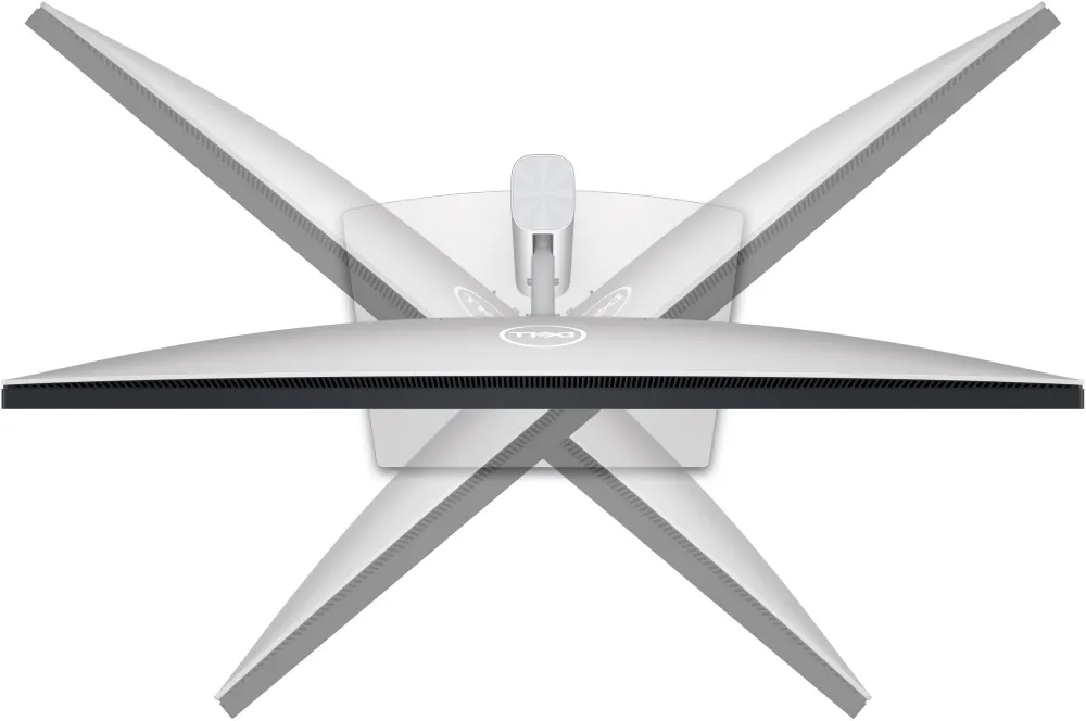 Монитор, Dell U2723QE, 27" IPS Anti-Glare, UltraSharp InfinityEdge, 5ms, 2000:1, 400 cd/m2, 4K 3840x2160, 100% sRGB, HDMI, DisplayPort, USB 3.2 Gen 2/USB-C hub, RJ45, ComfortView Plus, Height Adjustable, Pivot, Swivel, Tilt, PiP, PbP, Grey - image 3