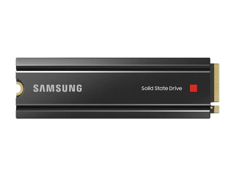 Твърд диск, Samsung SSD 980 PRO Heatsink 1TB Int. PCIe Gen 4.0 x4 NVMe 1.3c, V-NAND 3bit MLC, Read up to 7000 MB/s, Write up to 5100 MB/s, Elpis Controller, Cache Memory 1GB DDR4 - image 1