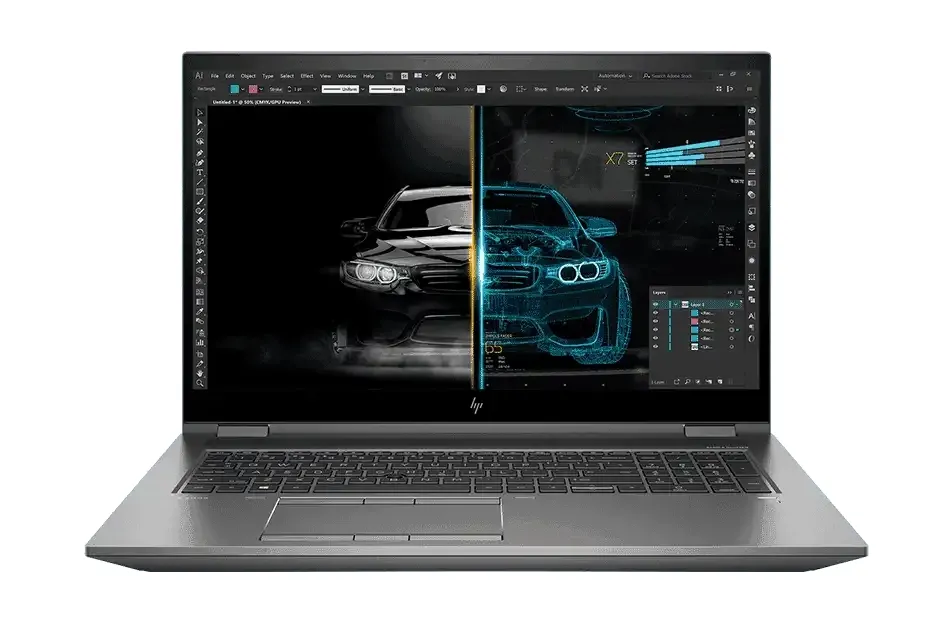 Лаптоп, HP ZBook Fury 17 G8, Core i9-11950H(2.1GHz, up to 5GHz/24MB/8C), 17.3" FHD UWVA AG 300nits, 32GB 3200Mhz 2DIMM, 1TB PCIe SSD SED OPAL2, M.2 Carrier Cage, WiFi 6AX201+BT 5, NVIDIA RTX A3000 6GB, Backlit Kbd, NFC, FPR, 8C Long Life, Win 10 Pro