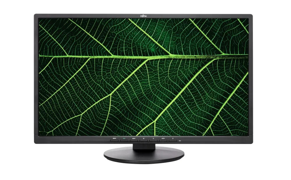 Монитор, Fujitsu DISPLAY E24-8 TS Pro 23.8" Ultra Wide, LED, E-Line, IPS, 5ms, 1000:1, 250 cd/m2, Contrast: 20 000 000:1, 1920x1080 FHD, 77% NTSC/99% sRGB color, 1xDP, 1xDVI, 1xVGA, Sp.2x2W, Tilt angle -5°/+22°, ENERGY STAR 8.0, TUV Certified, Matt black