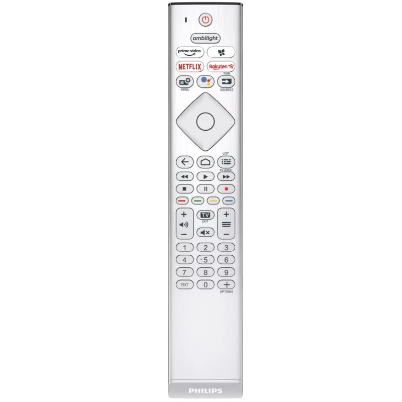 Телевизор, Philips 43PUS8507/12, 43" THE ONE, UHD 4K LED 3840x2160, DVB-T2/C/S2, Ambilight 3, HDR10+, HLG, Android 11, Dolby Vision, Dolby Atmos, Quad Core P5 Perfect/Al, 60Hz, BT 5, eArc HDMI, USB, Cl+, 802.11ac, LAN, 20W RMS, Swivel Stand, Silver - image 3