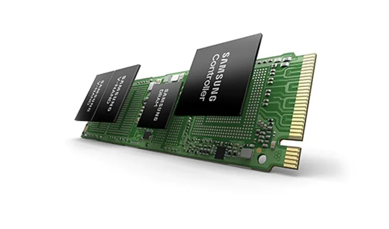 Твърд диск, Samsung Client PM991a 128GB TLC V6 Pablo m.2 PCI-E 3.0 x 4 Read 3100 MB/s, Write 1200 MB/s