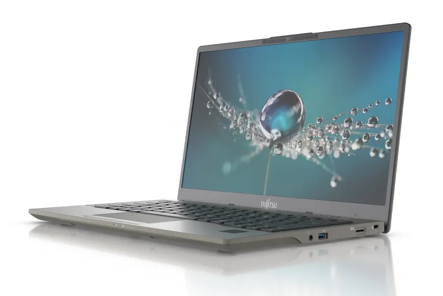 Лаптоп, Fujitsu LIFEBOOK U7411, Intel Core i5-1135G7 up to 4.20 GHz, 14.0" FHD AG, 16GB 2x8GB DDR4 3200MHz, SSD 512GB PCIe 3.0 NVMe M.2, FPR, 4cell 65Wh, HD cam, Intel Wi-Fi 6 AX201, BT5, SCR, Backlit Kbd, Win10 Pro(64) - image 1