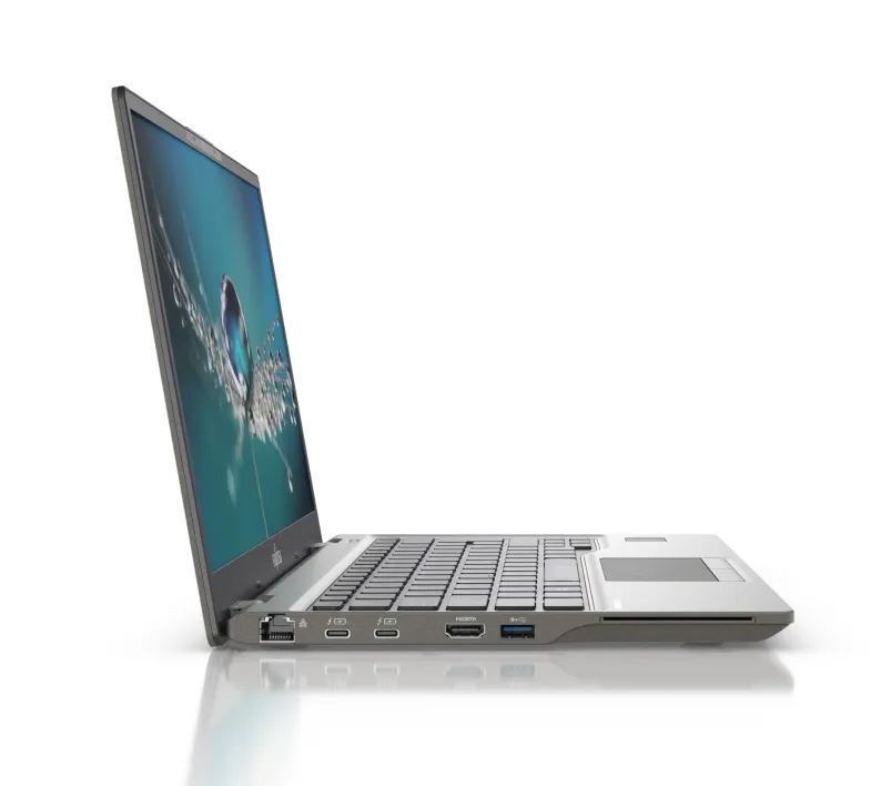 Лаптоп, Fujitsu LIFEBOOK U7411, Intel Core i5-1135G7 up to 4.20 GHz, 14.0" FHD AG, 16GB 2x8GB DDR4 3200MHz, SSD 512GB PCIe 3.0 NVMe M.2, FPR, 4cell 65Wh, HD cam, Intel Wi-Fi 6 AX201, BT5, SCR, Backlit Kbd, Win10 Pro(64) - image 7