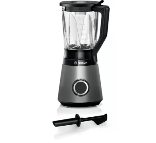 Блендер, Bosch MMB6172S Series 4, VitaPower Blender, 1200 W, Glass ThermoSafe jug 1.5 l, Two speed settings and pulse function, ProEdge stainless steel blades made in Solingen, Silver - image 1