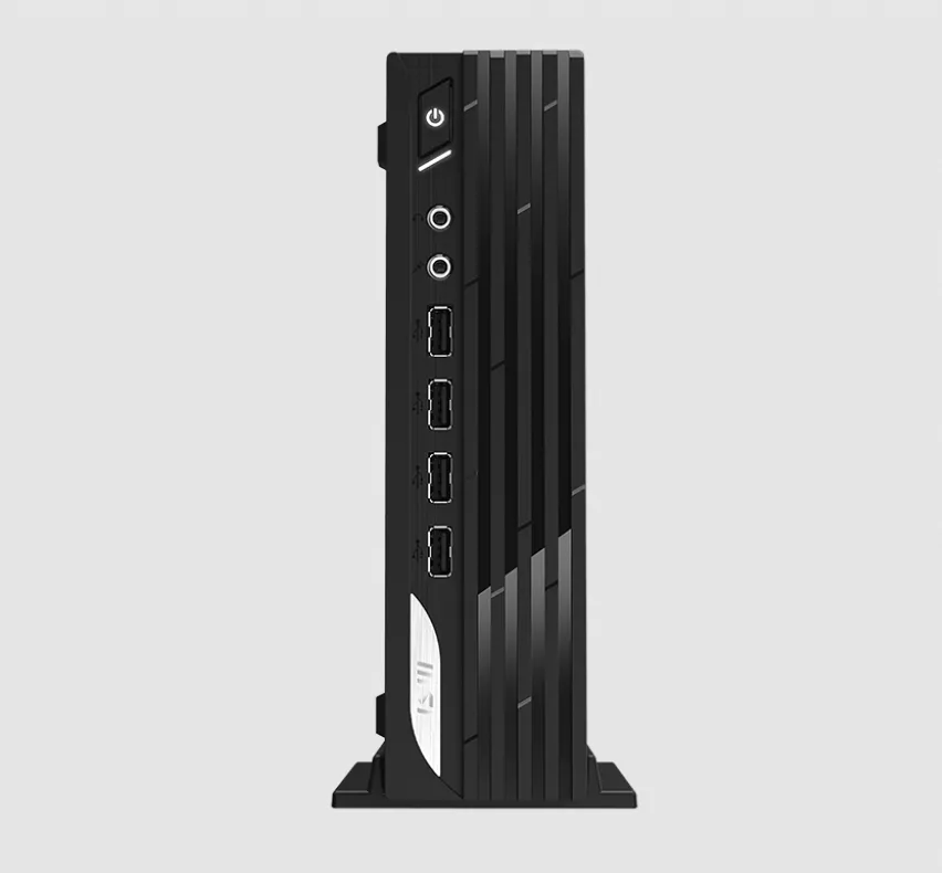 Настолен компютър, MSI PRO DP21, 11MA-091EU, i5-11400, Intel H510, Intel UHD Graphics, SO-DIMM DDR4 8GB (up to 64GB), 256GB M.2 PCIe SSD, 1x M.2 SSD, 2x 2.5", Intel AC 9462 WiFi M.2, COM port, Windows 11 Pro, 120W Adapter, 3 Year Warr, 1.27 Kg, VESA 100, 2.3 Liter, 120W - image 3