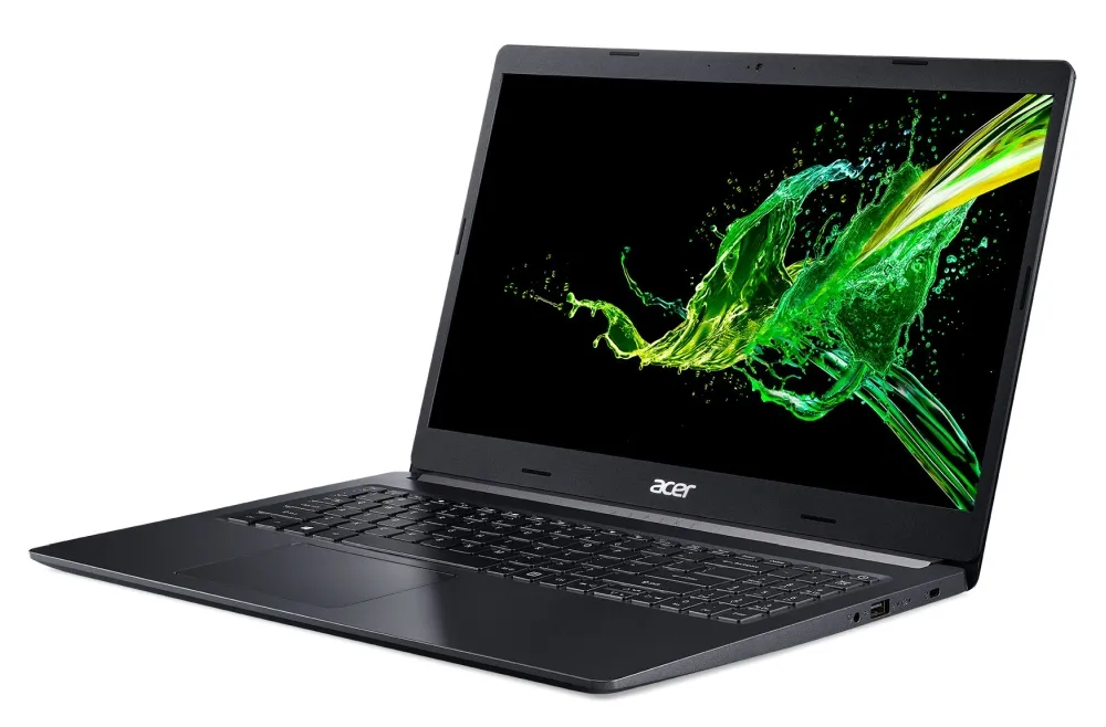 Лаптоп, Acer Aspire 5, A515-56-35C4, Intel Core i3-1115G4 (up to 4.1GHz, 6MB), 15.6" FHD (1920x1080) IPS, Cam&Mic, 1x8GB DDR4 (1 slot free), 512GB NVMe SSD, HDD kit, Intel UMA Graphics, Wi-Fi 6ax, BT 5.1, KB Backlight, Linux, Black - image 2