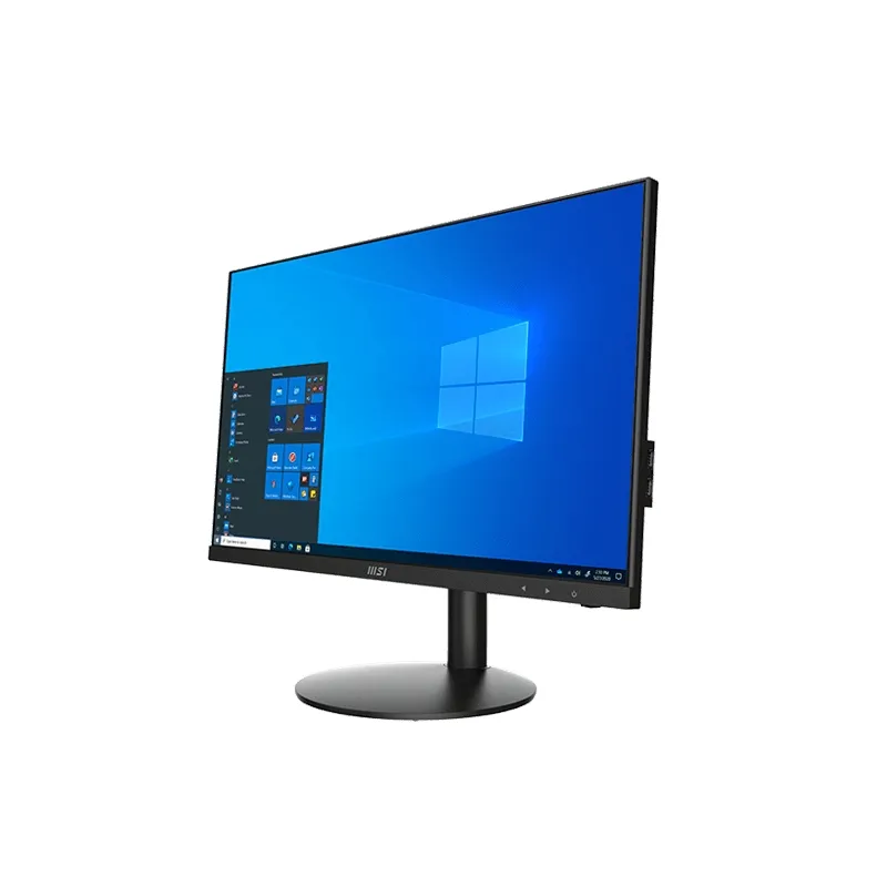 Настолен компютър - всичко в едно, MSI PRO AP241 11M-244EU, AiO, i3-10105 (4C/8T 3.7GHz up to 4.40 GHz), 23.8" IPS (1920x1080) MSI Eye Care, 8GB DDR4 SO-DIMM (1 slot free up to 64GB), 256GB SSD M.2 PCIE, 1x 2.5” free, Intel WiFi, BT 5.1, COM PORT, Windows 11 Home, 120W AC Adapter, Black - image 2