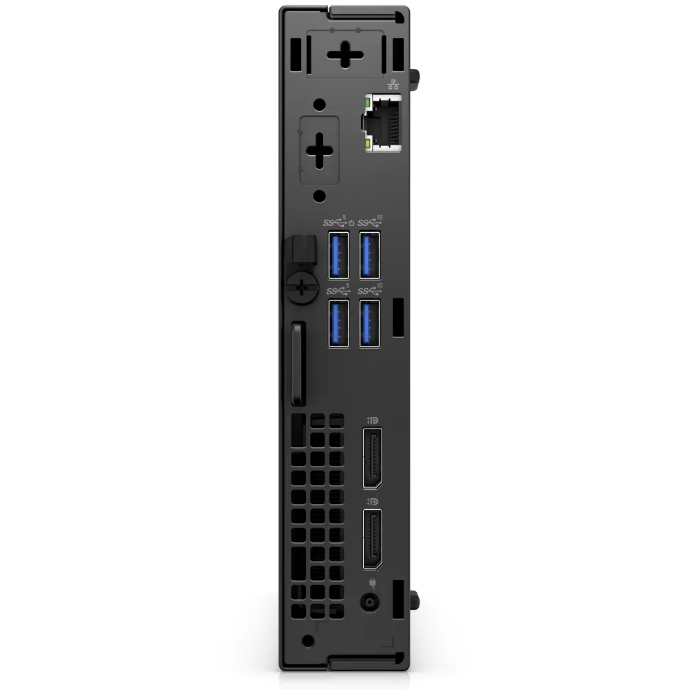 Настолен компютър, Dell OptiPlex 7000 MFF, Intel Core i5-12500T (6 Cores/18MB/2.0GHz to 4.4GHz), 8GB (1x8GB) DDR4, 256GB SSD PCIe M.2, Intel UHD 770, WiFi+BT,Keyboard&Mouse, Win 11 Pro, 3Y BOS - image 3