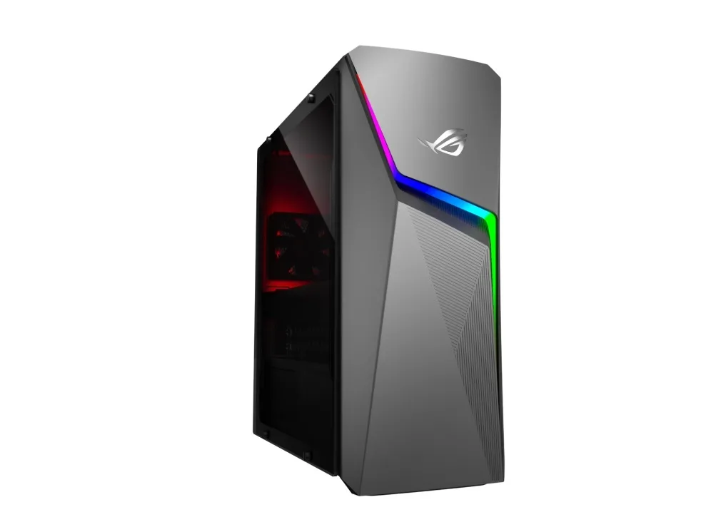 Настолен компютър, Asus Gaming G10DK-WB5410, AMD Ryzen 5-5600X Processor 3.7 GHz (32M Cache, up to 4.6 GHz), 8GB DDR4 (1*8), 512GB M.2 NVMe PCIe 3.0, NVIDIA GeForce GTX 1660Ti 6GB DDR6 ,1x RJ45 LAN ,2x HDMI,1xDVI,1xDP,6xUSB 3.2, 500w PS, No OS, Gray