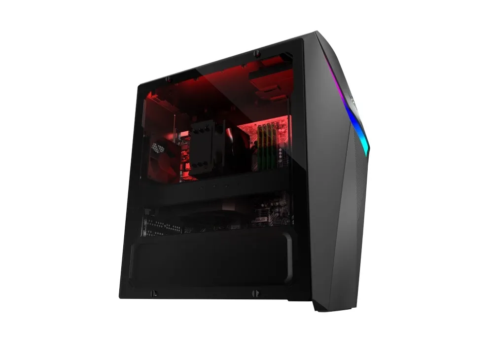 Настолен компютър, Asus Gaming G10DK-WB5410, AMD Ryzen 5-5600X Processor 3.7 GHz (32M Cache, up to 4.6 GHz), 8GB DDR4 (1*8), 512GB M.2 NVMe PCIe 3.0, NVIDIA GeForce GTX 1660Ti 6GB DDR6 ,1x RJ45 LAN ,2x HDMI,1xDVI,1xDP,6xUSB 3.2, 500w PS, No OS, Gray - image 2