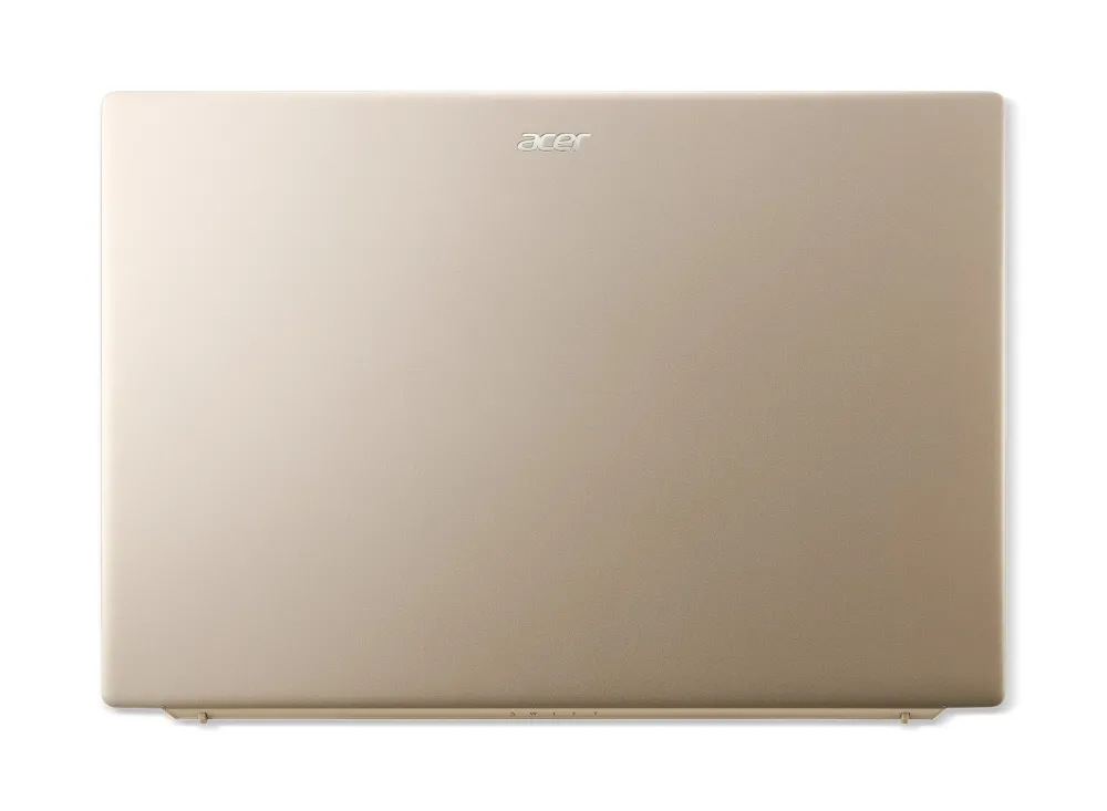 Лаптоп, Acer Swift 3, SF314-71-704M, Intel Core i7-12650H (2.30 GHz up to 4.70 GHz, 24MB), 14" 2.8K OLED (WQXGA+ 2880 x 1800), 400nit, DCI-P3 100%, 16 GB LPDDR5, 1024GB PCIe NVMe SSD, Intel UHD, WIFI 6E, BT, FHD Cam, Backlight KBD, FPR, Windows 11, Gold - image 3