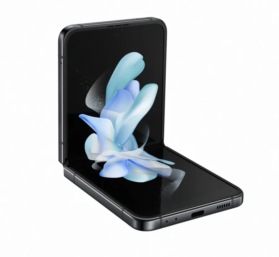 Мобилен телефон, Samsung SM-F721 GALAXY Flip 4 5G 256 GB, Octa-Core (1x3.19 GHz, 3x2.75 GHz, 4x1.8 GHz), 8 GB RAM, 6.7" 1080x2640 120 Hz Dynamic AMOLED, HDR10+, 12.0 MP + 12.0 MP + 10.0 MP Selfie, 3700 mAh, Dual SIM, Graphite - image 5