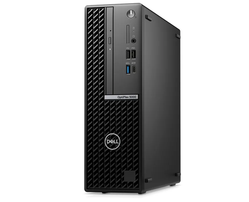 Настолен компютър, Dell OptiPlex 5000 SFF, Intel Core i5-12500 (6 Cores/18MB/3.0GHz to 4.4GHz), 16GB (1x16GB) DDR4, 512GB SSD PCIe M.2, AMD Radeon 550 2GB, 260 W, Keyboard&Mouse, Win 11 Pro, 3Y BOS - image 1