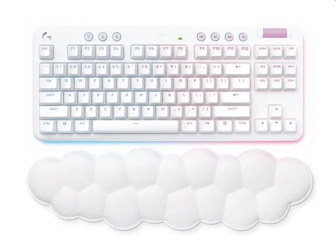 Клавиатура, Logitech G715 Wireless Gaming Keyboard - OFF WHITE - US INT'L - INTNL - image 1
