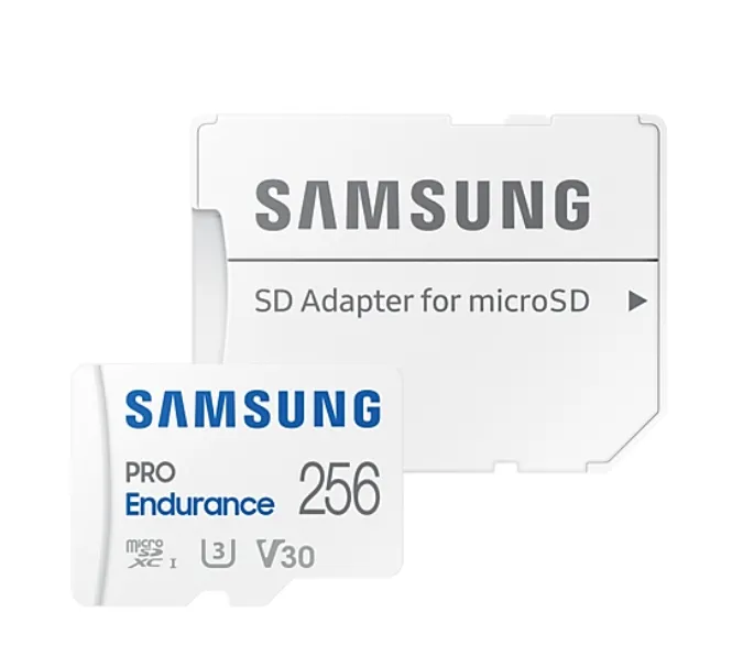 Памет, Samsung 256 GB micro SD PRO Endurance, Adapter, Class10, Waterproof, Magnet-proof, Temperature-proof, X-ray-proof, Read 100 MB/s - Write 40 MB/s - image 3
