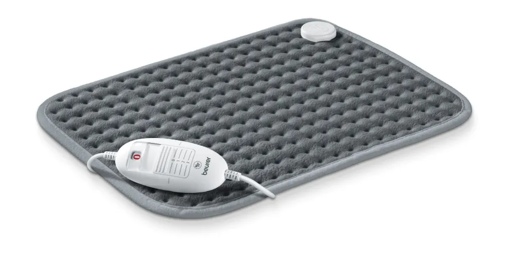 Термоподложка, Beurer HK SE Cosy and soft heat pad;  3 temperature settings, automatic switch off after 90 min; washable on 30°; Gray