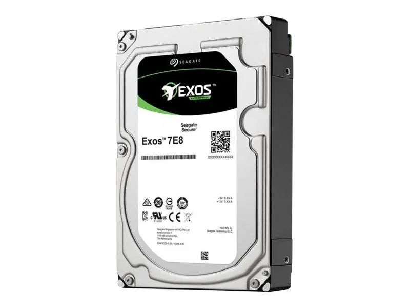 Твърд диск, Seagate Exos 7E10 8TB ( 3.5", 256MB, 7200 RPM, SATA 6GB/s )