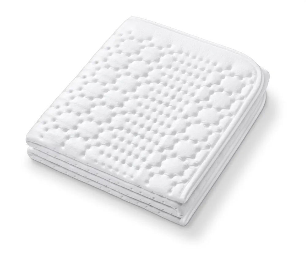 Термоподложка, Beurer TS 19 Compact Heated Underblanket; Breathable; 3 temperature settings; Illuminated temperature settings; Removable switch; Washable on 30°; Oko-Tex 100; BSS; 130(L)x75(W) cm - image 1