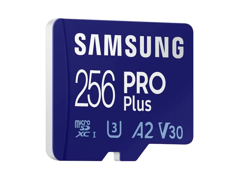 Памет, Samsung 256GB Micro SD PRO Plus + Reader, Class10, Read 160MB/s - Write 120MB/s - image 3