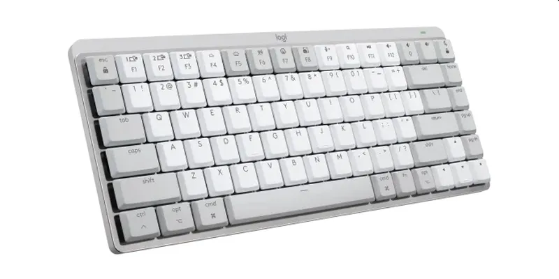 Клавиатура, Logitech MX Mechanical Mini for Mac Minimalist Wireless Illuminated Keyboard - PALE GREY - US INT'L - EMEA - image 2