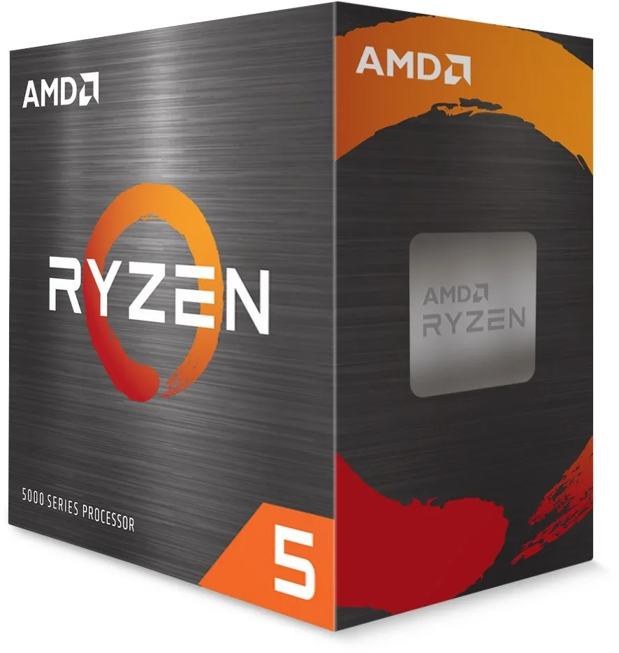Процесор, AMD Ryzen 5 5500 6C/12T (3.6GHz / 4.2GHz Boost, 19MB, 65W, AM4)