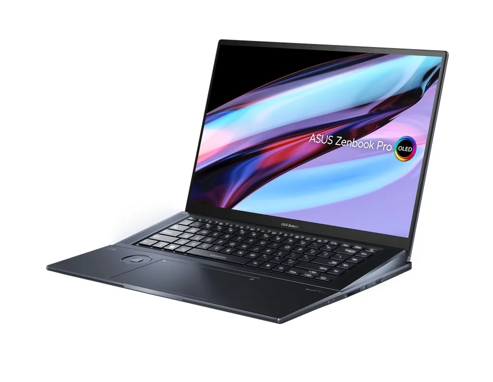 Лаптоп, Asus Zenbook Pro 16X OLED UX7602ZM-OLED-ME951X, Intel i9-12900H 2.5 GHz (8-core/20-thread, 24MB cache, up to 5.0 GHz),  16" 4K (3840 x 2400) Touch, OLED 16:10 aspect ratio, LPDDR5 32G (ON BD), 2TB SSD, NVIDIA GeForce RTX 3060 6GB,Num Pad, Win 11 Pro - image 1