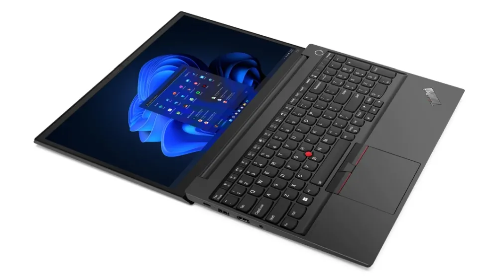 Лаптоп, Lenovo ThinkPad E15 G4 Intel Core i5-1235U (up to 4.4GHz, 12MB), 16GB (8+8) DDR4 3200MHz, 512GB SSD, 15.6" FHD (1920x1080) IPS AG, Intel Iris Xe Graphics, WLAN, BT, IR&1080p Cam, FPR, Backlit KB, 3 cell, DOS, 3Y