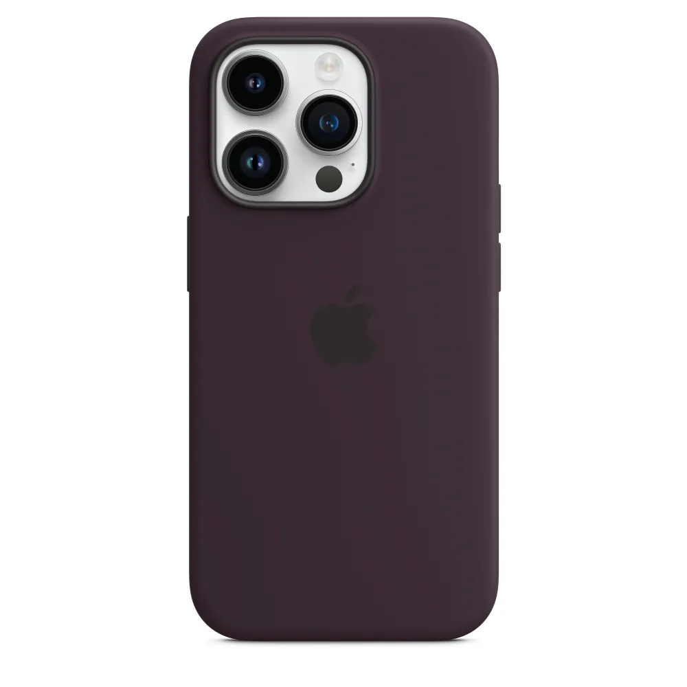 Калъф, Apple iPhone 14 Pro Silicone Case with MagSafe - Elderberry - image 1