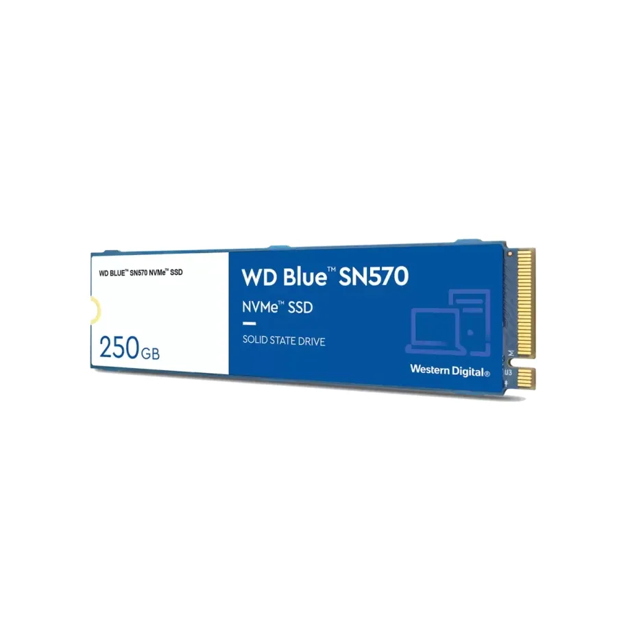 Твърд диск, Western Digital Blue SN570 250GB M.2  SSD - image 1