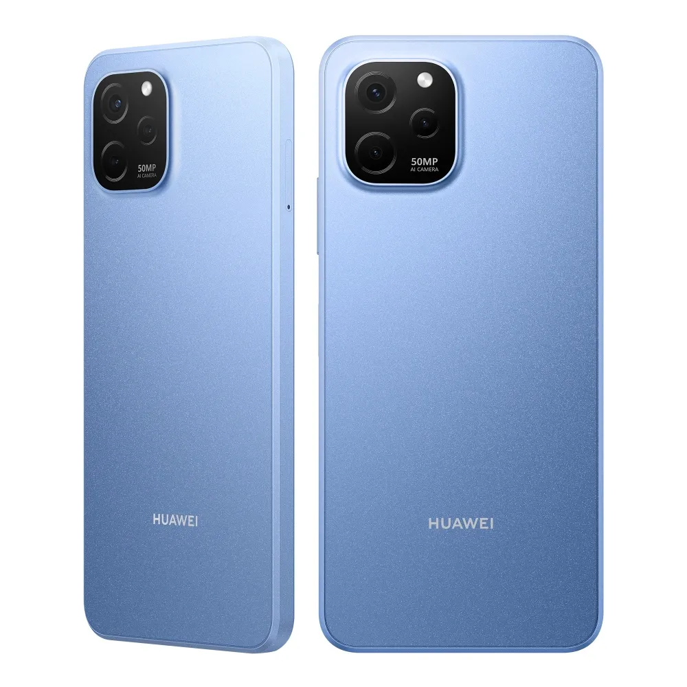 Мобилен телефон, Huawei Nova Y61 Sapphire Blue, 6.52 HD+, 1600x720, 4GB+64GB, 50MP+2MP+2MP/5MP, 4G LTE, WIFi 802.11 b/g/n, 2.4GHz, BT 5.1, USB -C, FPT, 5000 mAh, EMUI 12.0 - image 4