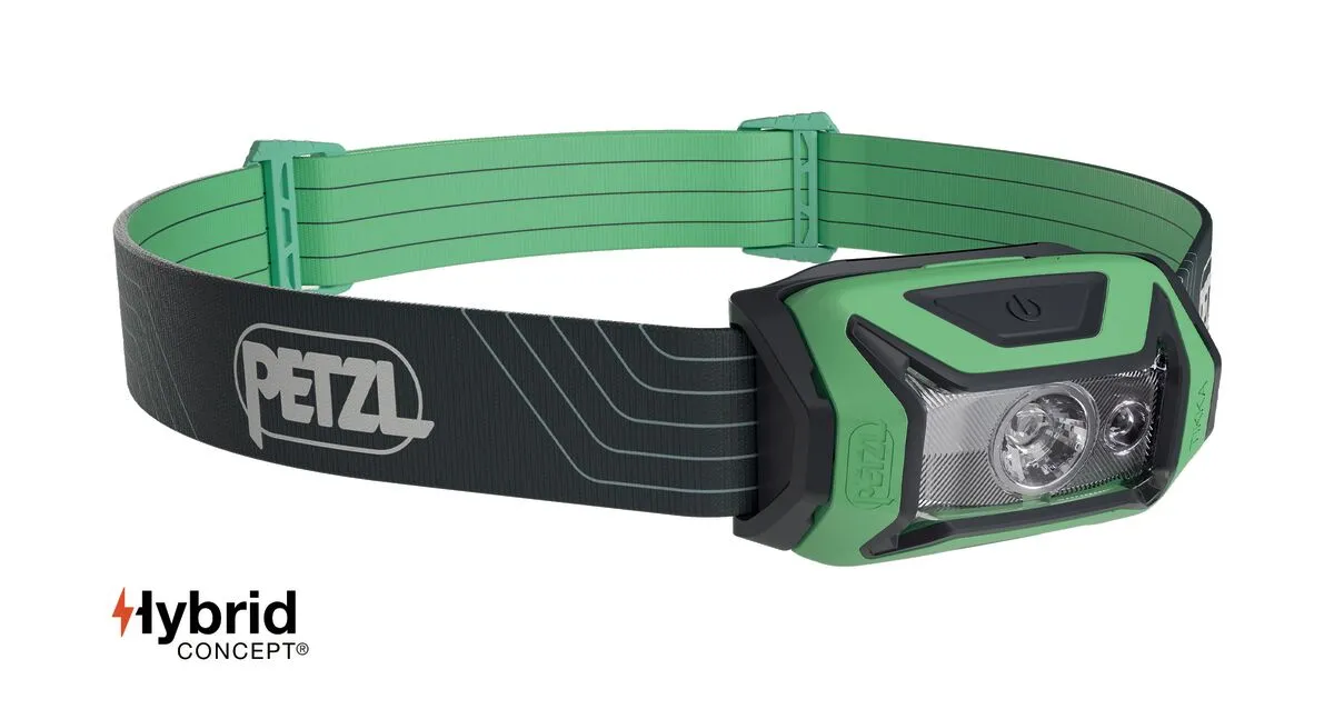 Челник PETZL TIKKA 2022, 350 Лумена, Зелен