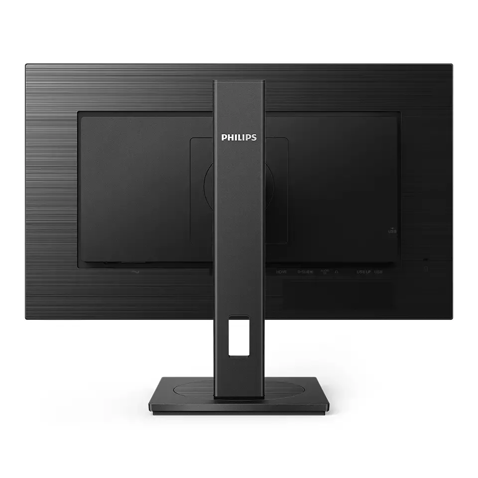 Монитор, Philips 242B1V/00, 23.8" IPS WLED, 1920x1080@75Hz, 4ms GtG, Normal: 350cd m/2 /Privacy: 180cd m/2, 1000:1, 50M:1 DCR, Adaptive Sync, FlickerFree, Low Blue Mode, 2Wx2, Tilt, Height Adjust, Pivot, Swivel, D-SUB, DVI, HDMI, DP, USB hub - image 2