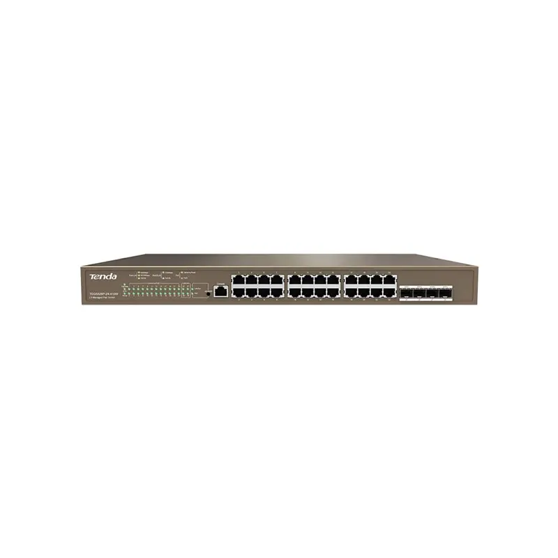 Комутатор , SWITCH TENDA TEG5328P-24-410W