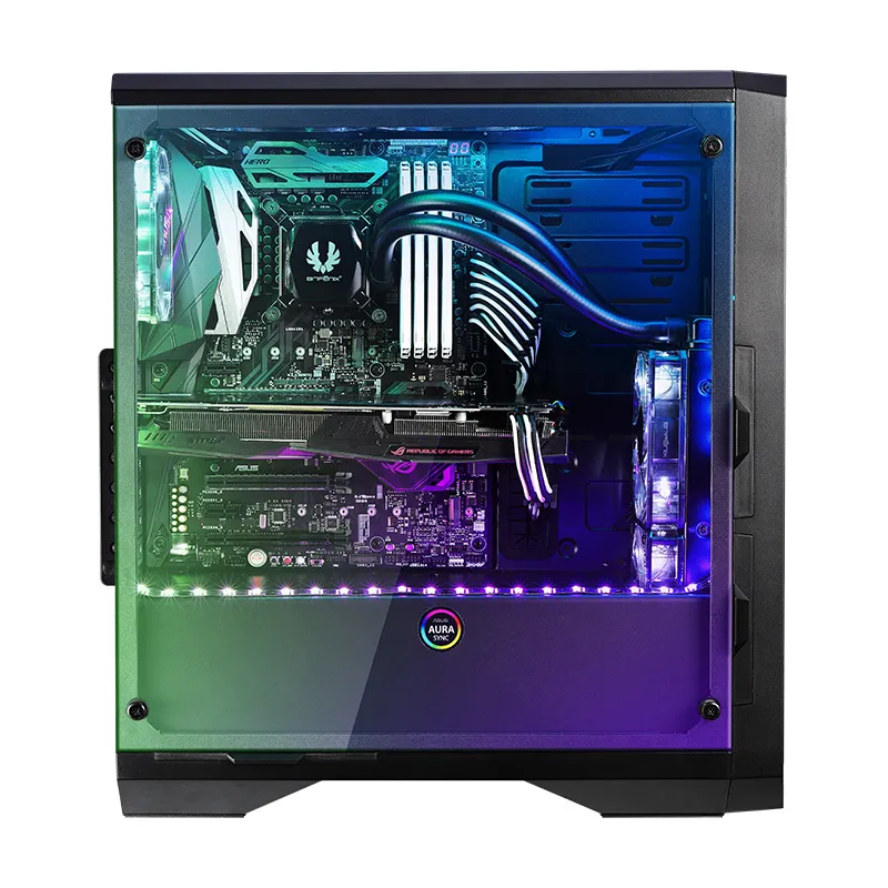 Кутия за компютър, BITFENIX ENSO RGB BLACK /TG - image 1