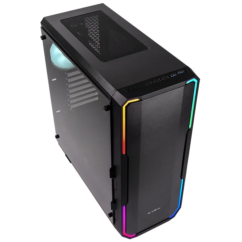 Кутия за компютър, BITFENIX ENSO RGB BLACK /TG - image 2