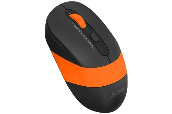 Мишка, A4TECH A4 FG10 USB WL ORANGE - image 1
