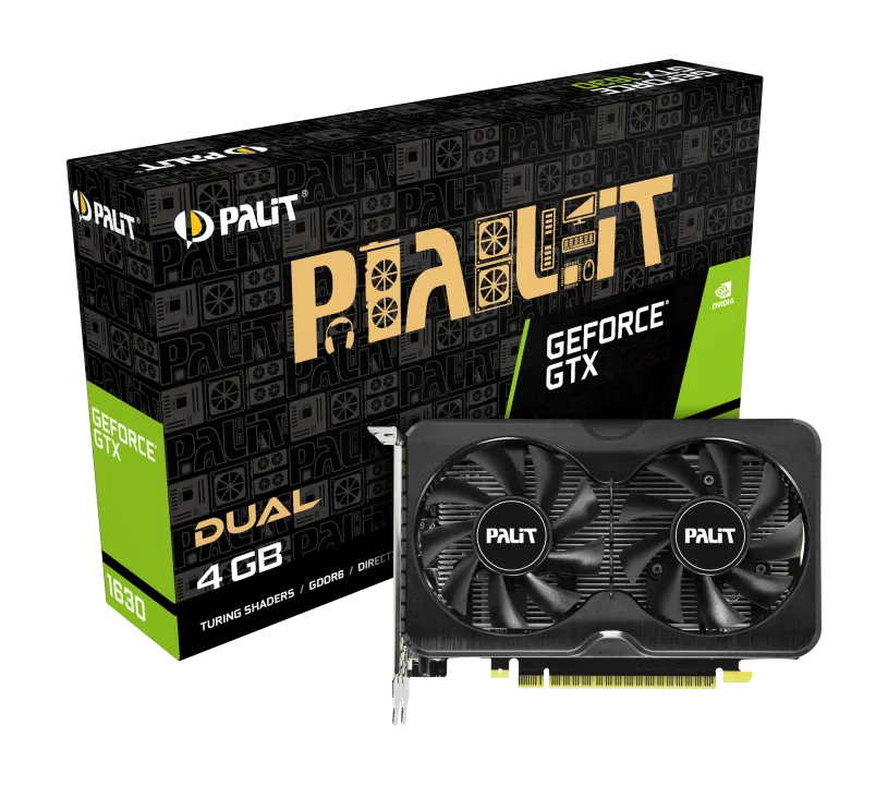 Видео карта, PALIT GTX1630 DUAL 4GB GDDR6