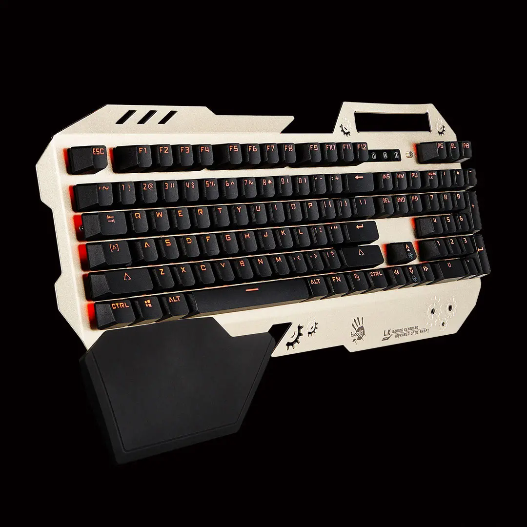 Клавиатура, A4TECH A4 B860 FULL LK USB GOLD - image 1