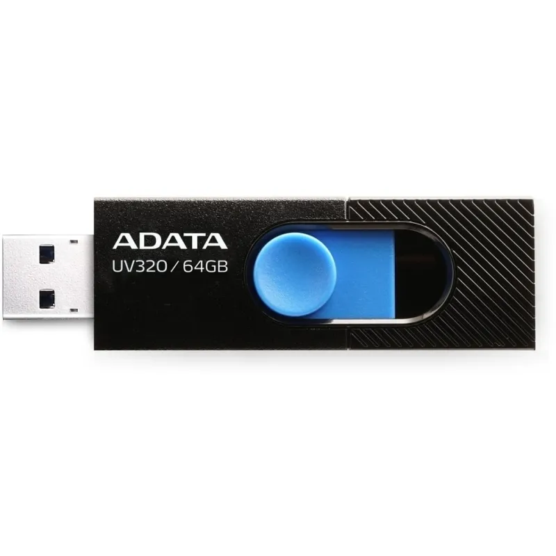Памет, Adata 64GB UV320 USB 3.2 Gen1-Flash Drive Black