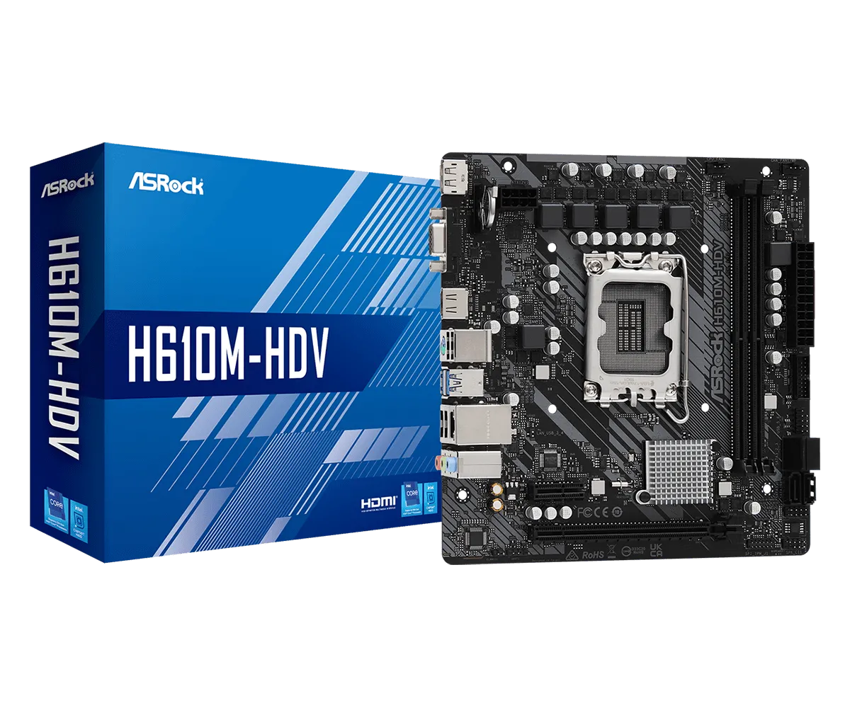 Дънна платка, ASROCK H610M-HDV