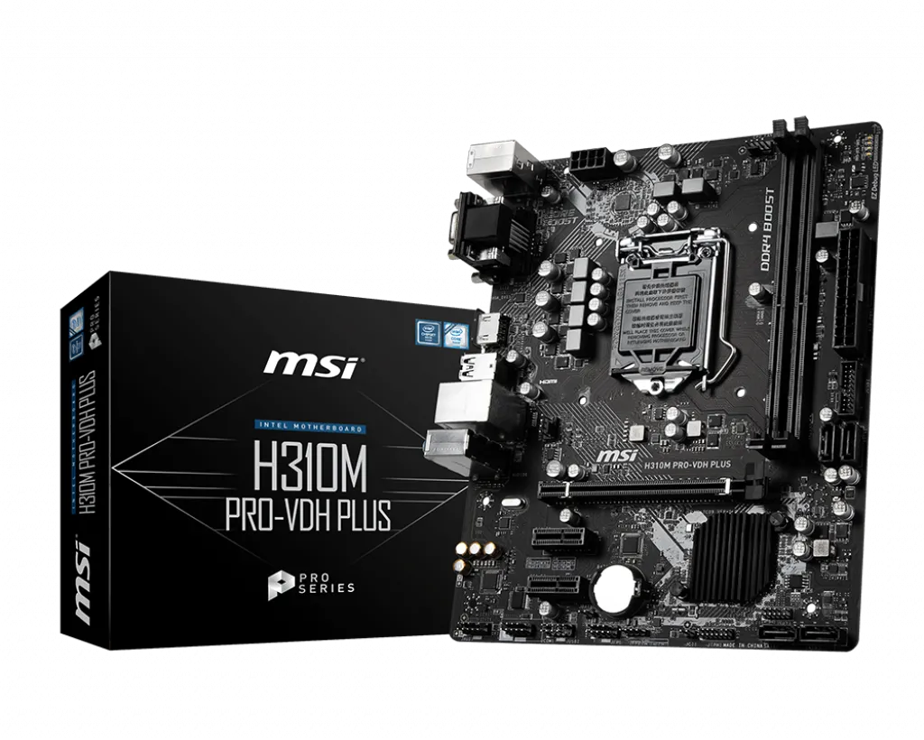 Дънна платка, MSI H310M PRO-VDH PLUS