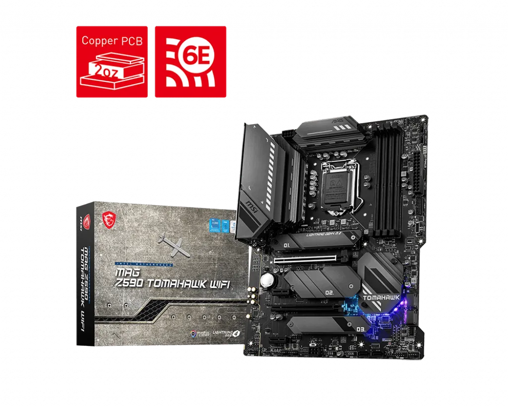 Дънна платка, MSI MAG Z590 TOMAHAWK WIFI