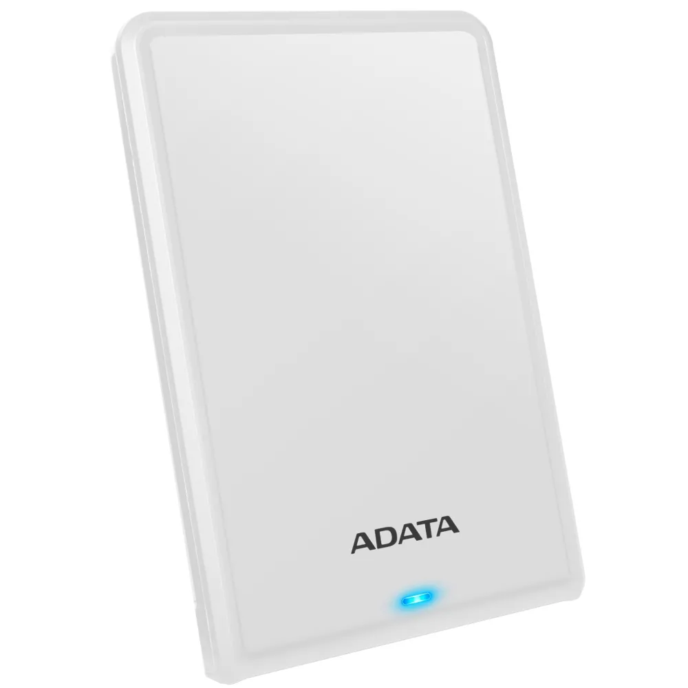 Твърд диск, Adata 2TB , HV620S , USB 3.2 Gen 1, Portable Hard Drive White - image 1