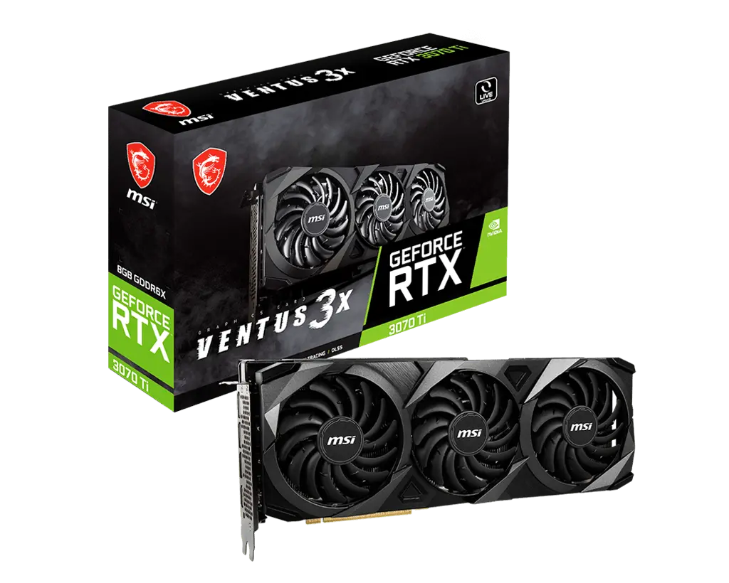 Видео карта, MSI RTX3070TI VENTUS 3X 8G OC