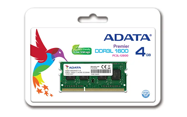 Памет, 4G DDR3L 1600 ADATA SODIMM