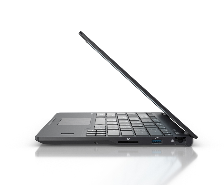Лаптоп, Fujitsu LIFEBOOK U9311 black, Intel Core i7-1185G7, 13.3" FHD IR Cam, 16GB, SSD 1TB PCIe NVMe M.2, 4cell 50Wh, LTE Sierra Wireless EM9191 (5G), Intel WiFi 6 AX201, BT5, PalmSecure, SCR, Intel IRIS graphics, Backlit KBD, Win10 Pro(64)+Fury Gaming Chair - image 3