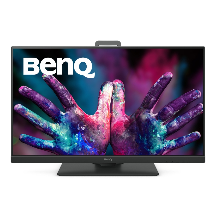 Монитор, BenQ PD2705U, 27" IPS LED, 5ms,3840x2160 4K UHD, Designer Monitor, AQCOLOR, 100% sRGB, HDR10, B.I., LBL, KVM Switch, ICCsync, CAD/CAM, DualView, 1000:1, 300 cd/m2, HDMI, DP, USB Type-C(Power 65W, DP alt), Speak.2x2W, Height Adj., Swivel, Tilt, Gray - image 1